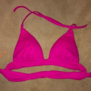 Pink VS bikini top